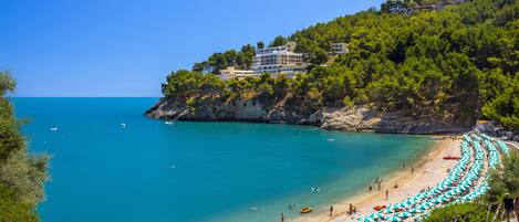 Blick von der Unterkunft