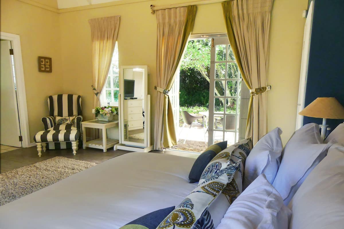 Suíte superluxo, 1 quarto, vista para o jardim | Vista do quarto