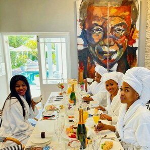Breakfast meal - Fleur du Soleil (Franschhoek)