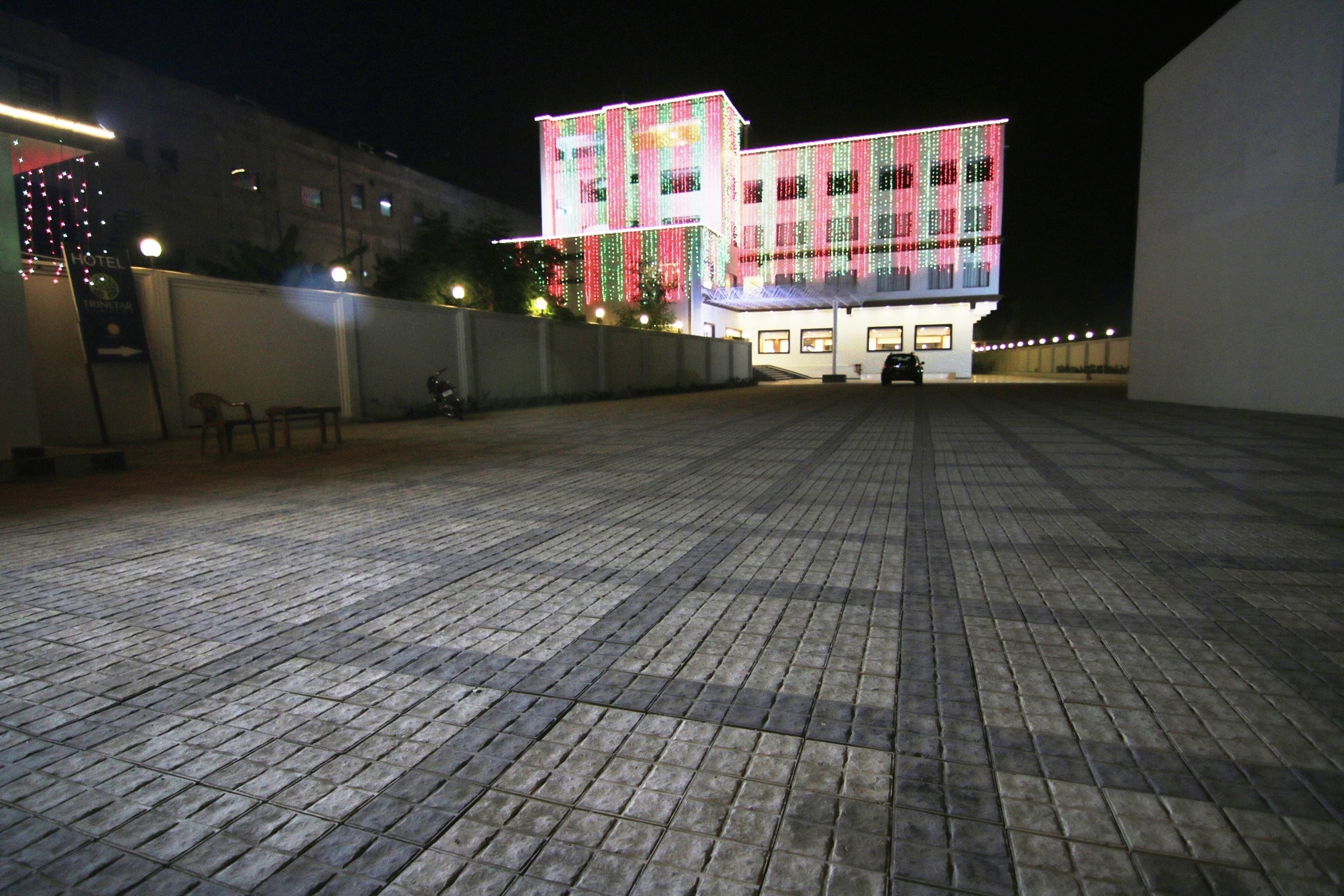 Front of property - evening/night