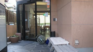 Entrada de la propiedad