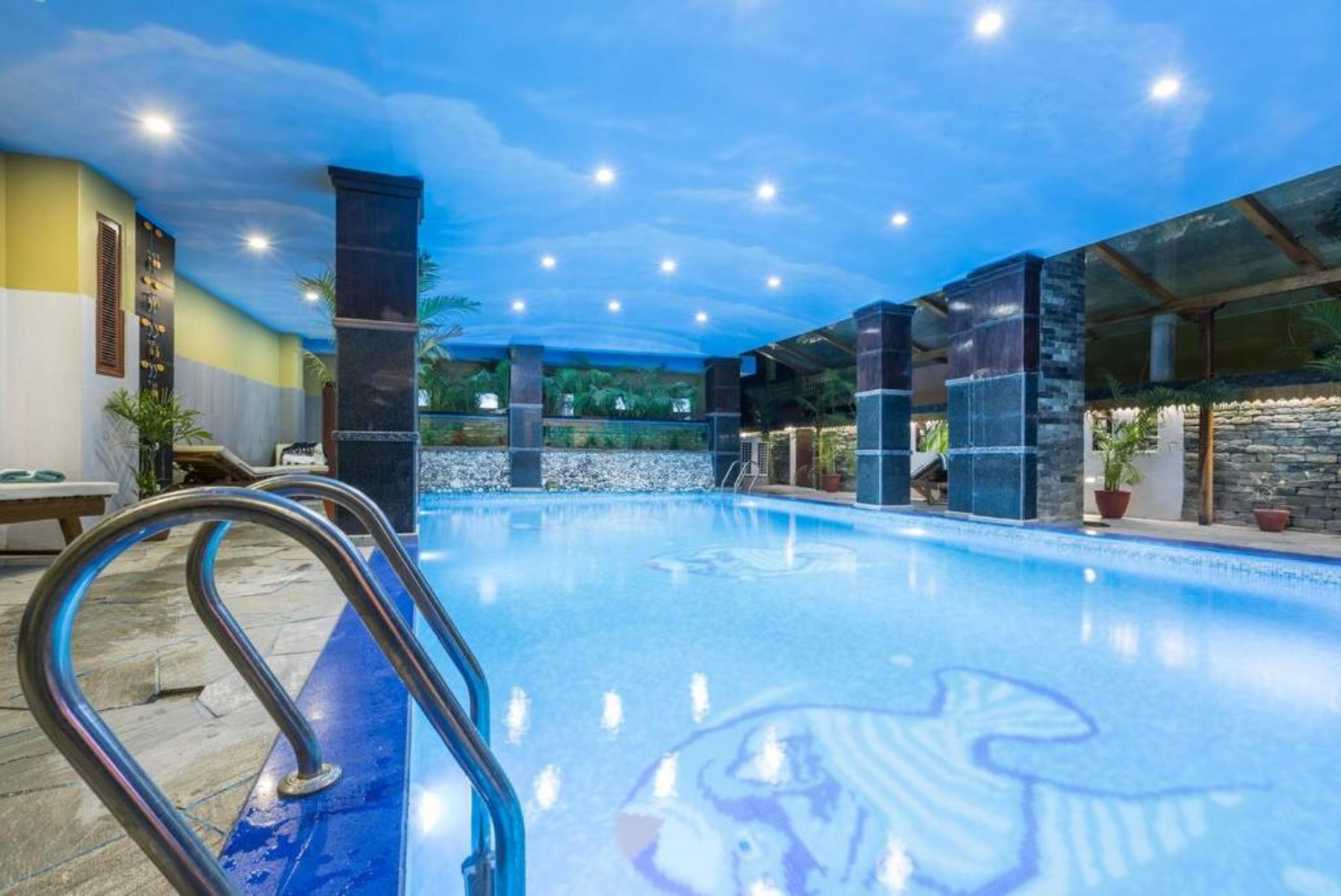 Swim-up bar
