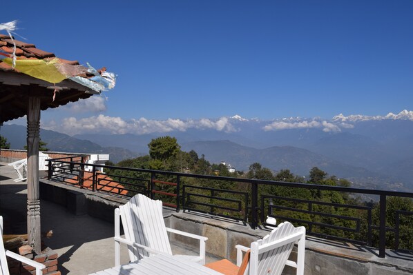 Terrace/patio - The Fort Resort (Baluwapati Deupur)