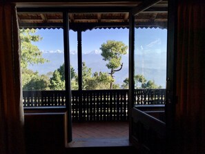 Standard Double or Twin Room, 1 Double or 2 Twin Beds, Mountain View, Mountainside | View from room - The Fort Resort (Baluwapati Deupur)