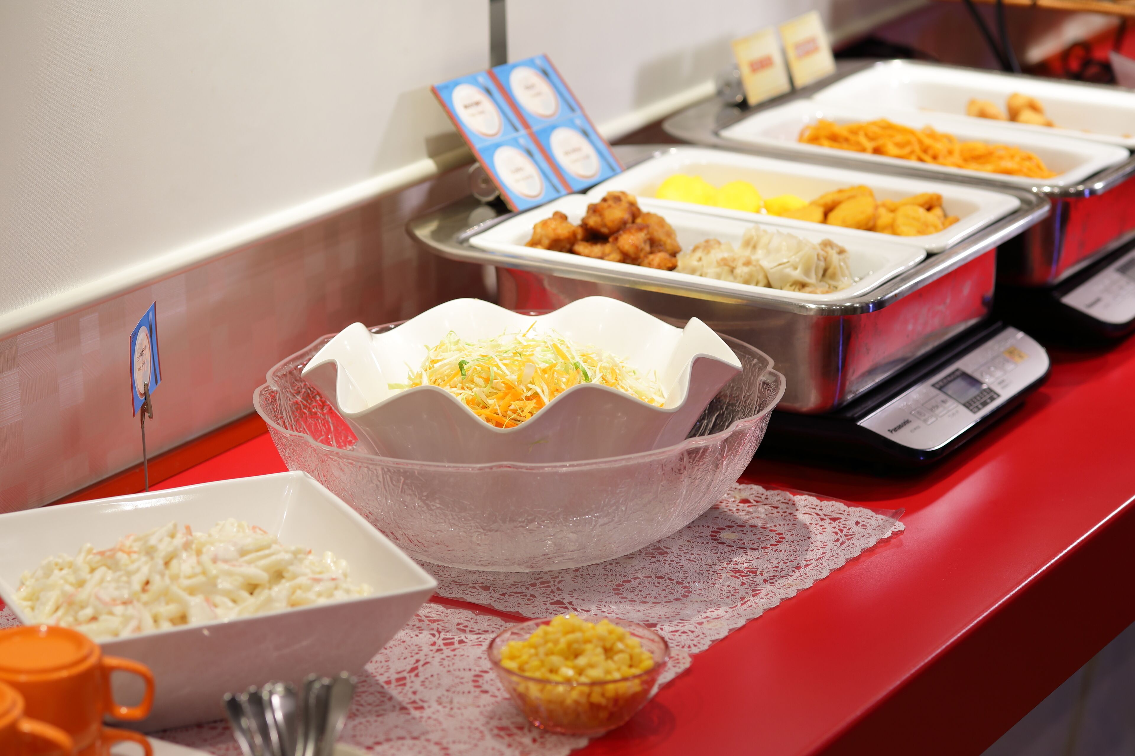 朝食ビュッフェ