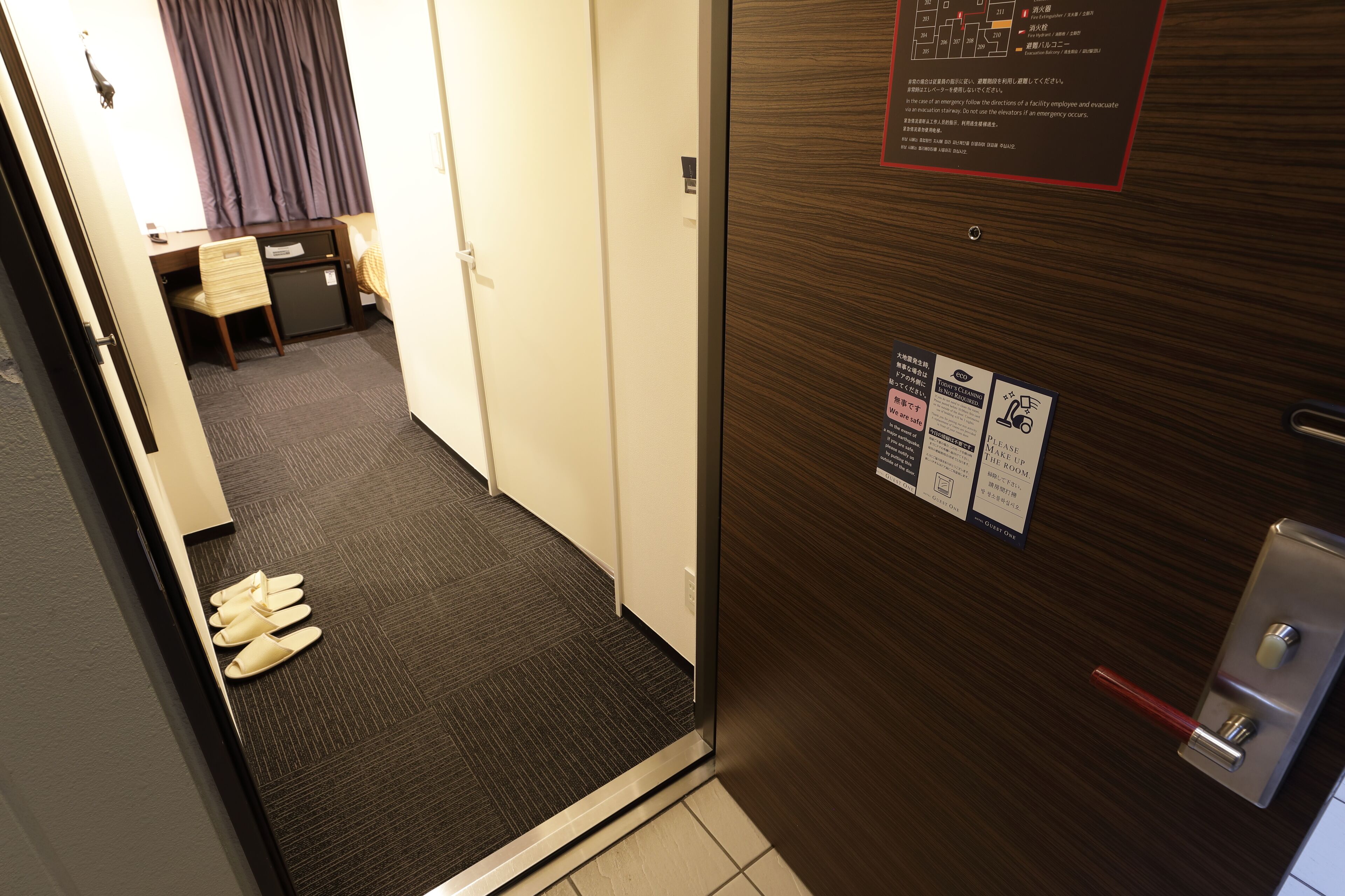 down duvets, pillow-top beds, in-room safe, desk