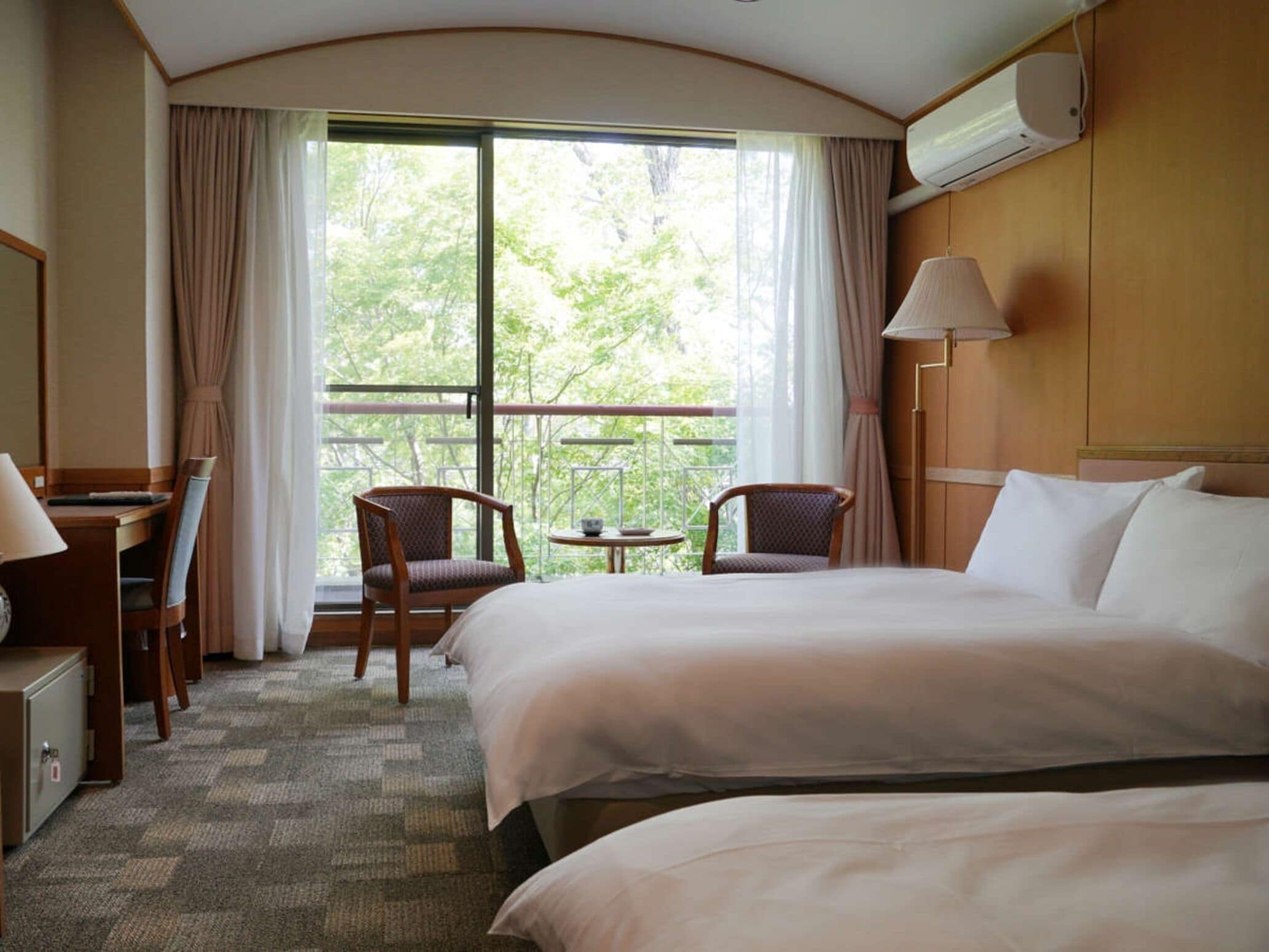 Twin Room, Shared Bathroom | In-room safe, desk, soundproofing, free WiFi