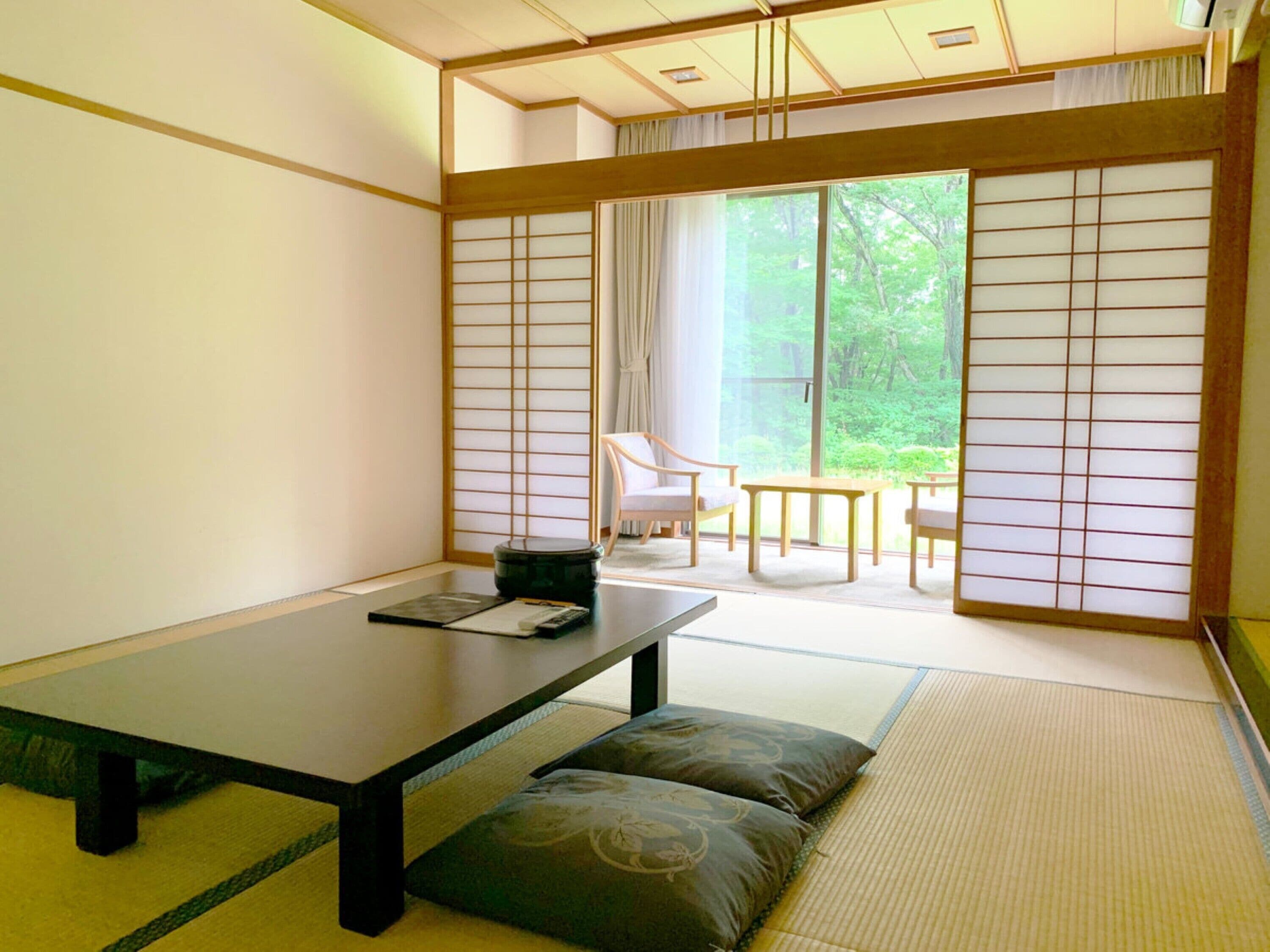 Kamar Tradisional, kamar mandi umum (Japanese Style) | Brankas, meja kerja, kedap suara, dan Wi-Fi gratis