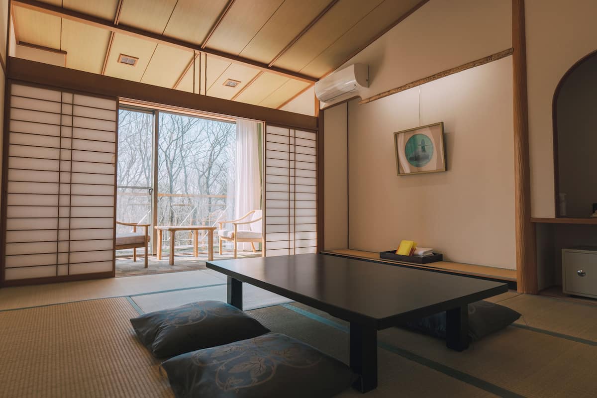 Japanese Style Room, Shared Bathroom (for over 2 guests) | In-room safe, desk, soundproofing, free WiFi