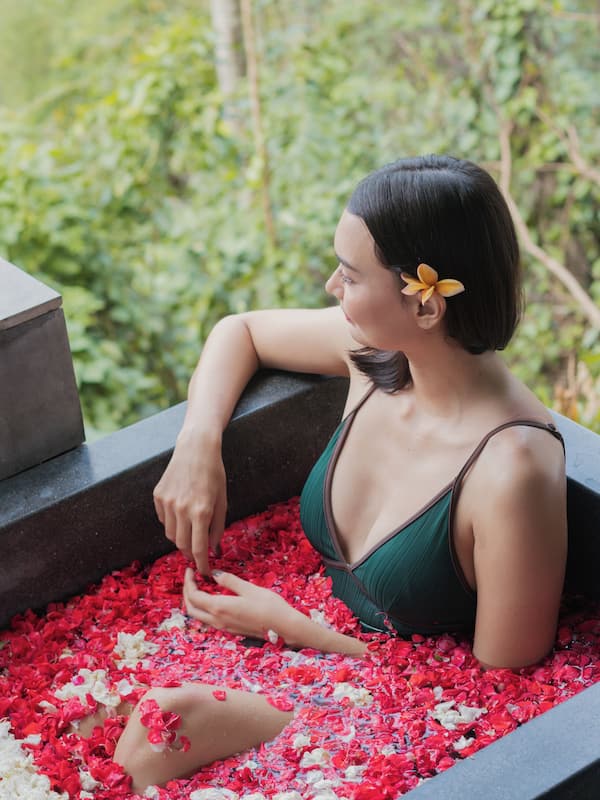 Espace de soins pour les couples, soins corporels, soins d'aromathérapie