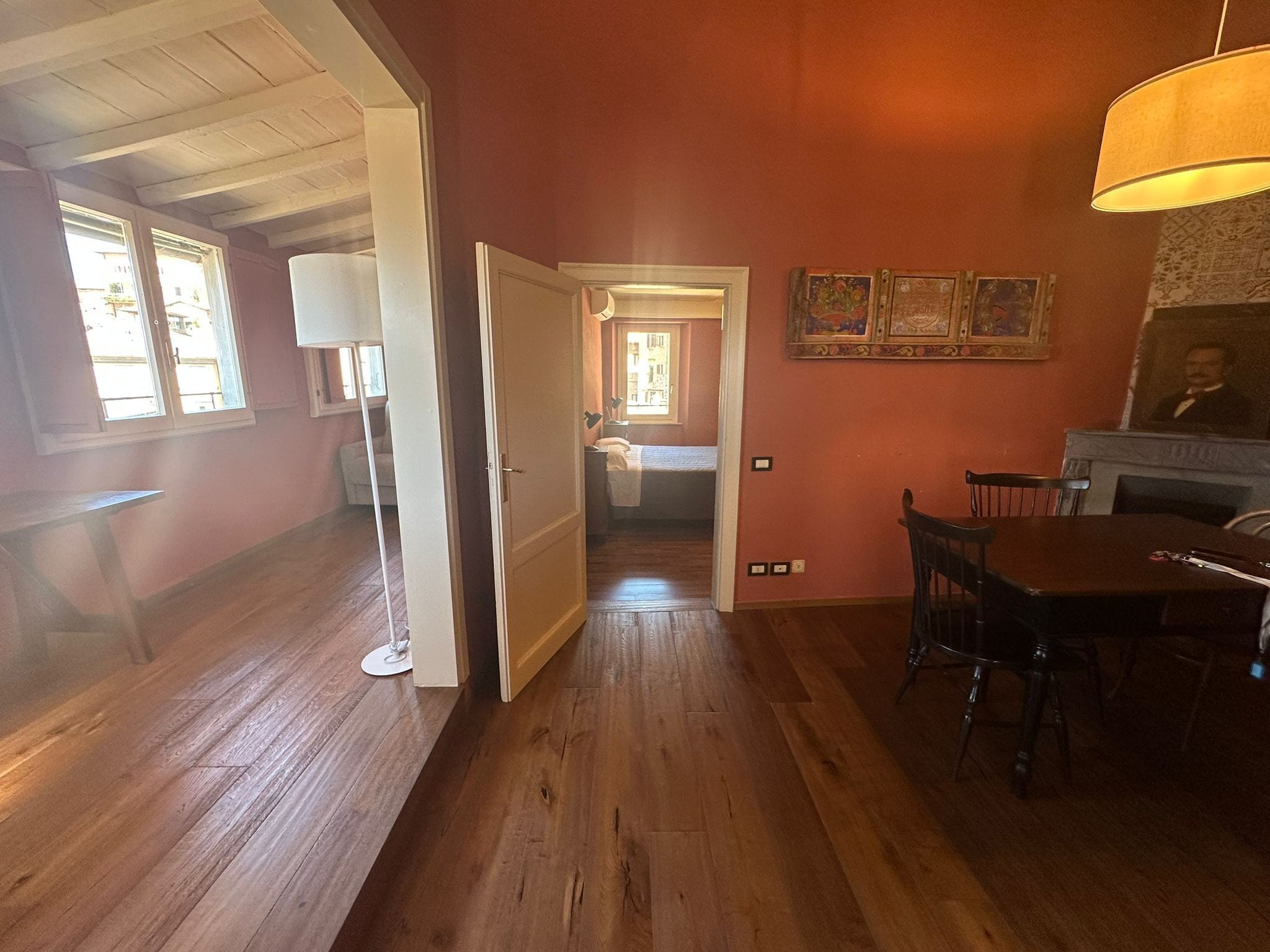 Panoramic Apartment, Multiple Beds, City View | Living area | LED TV