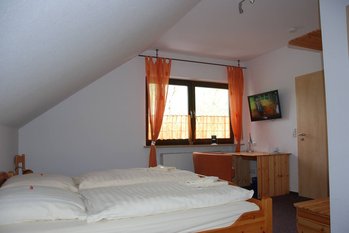 Desk, soundproofing, iron/ironing board, free WiFi
