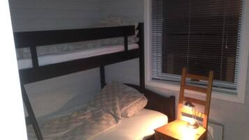 Classic-Ferienhaus, 3 Schlafzimmer | 1 Schlafzimmer, laptopgeeigneter Arbeitsplatz, Verdunkelungsvorhänge