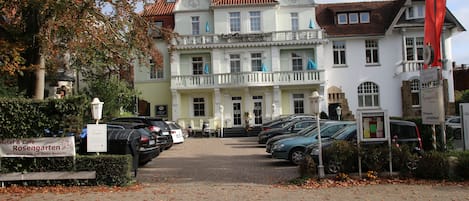 Voorkant van accommodatie