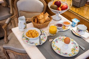 每日供应欧陆式早餐（需付费）