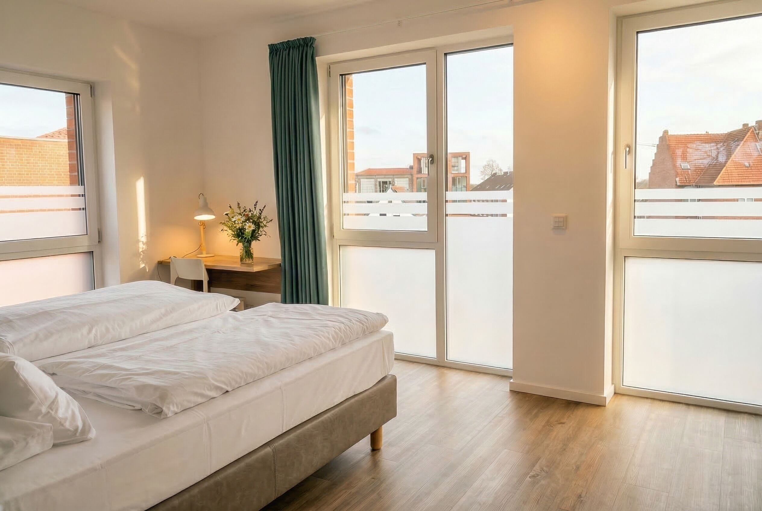 Caja de seguridad en la habitación y escritorio 