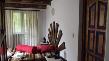 Standard Double Room | Bathroom | Rainfall showerhead, hair dryer, towels, soap