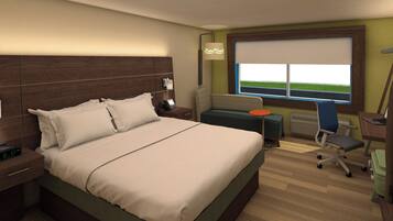 Premium bedding, pillowtop beds, in-room safe, desk
