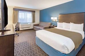 Deluxe Room, 1 Queen Bed, Accessible, Non Smoking | Desk, blackout drapes, soundproofing, iron/ironing board - AmericInn by Wyndham Sleepy Eye (Sleepy Eye)