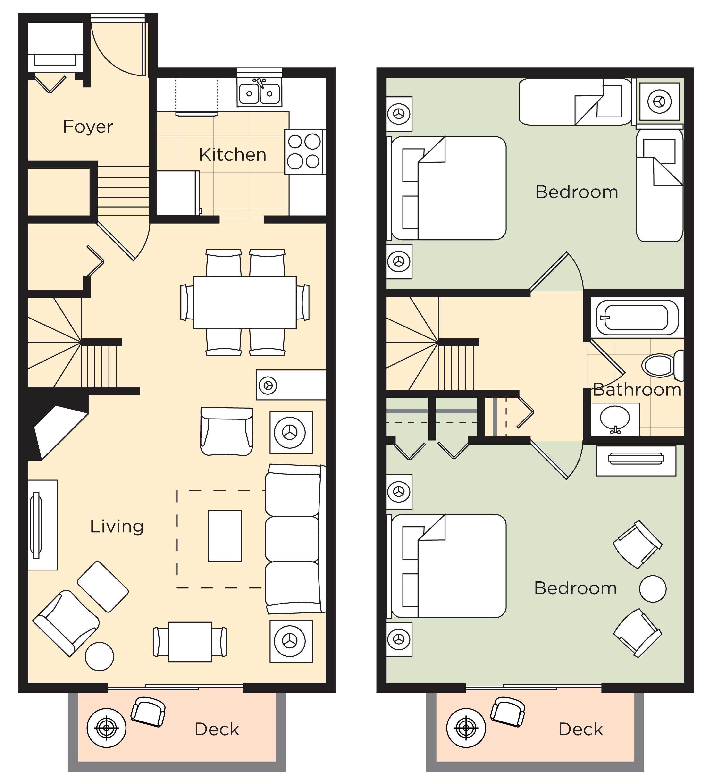 deluxe condo, 2 bedrooms, kitchen | 2 bedrooms, iron/ironing board, wifi, bed sheets