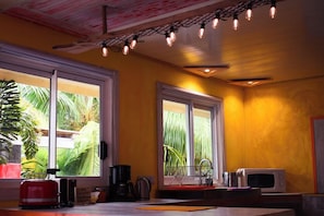 Junior Villa, 2 Bedrooms, Private Pool, Lagoon View | Private kitchen