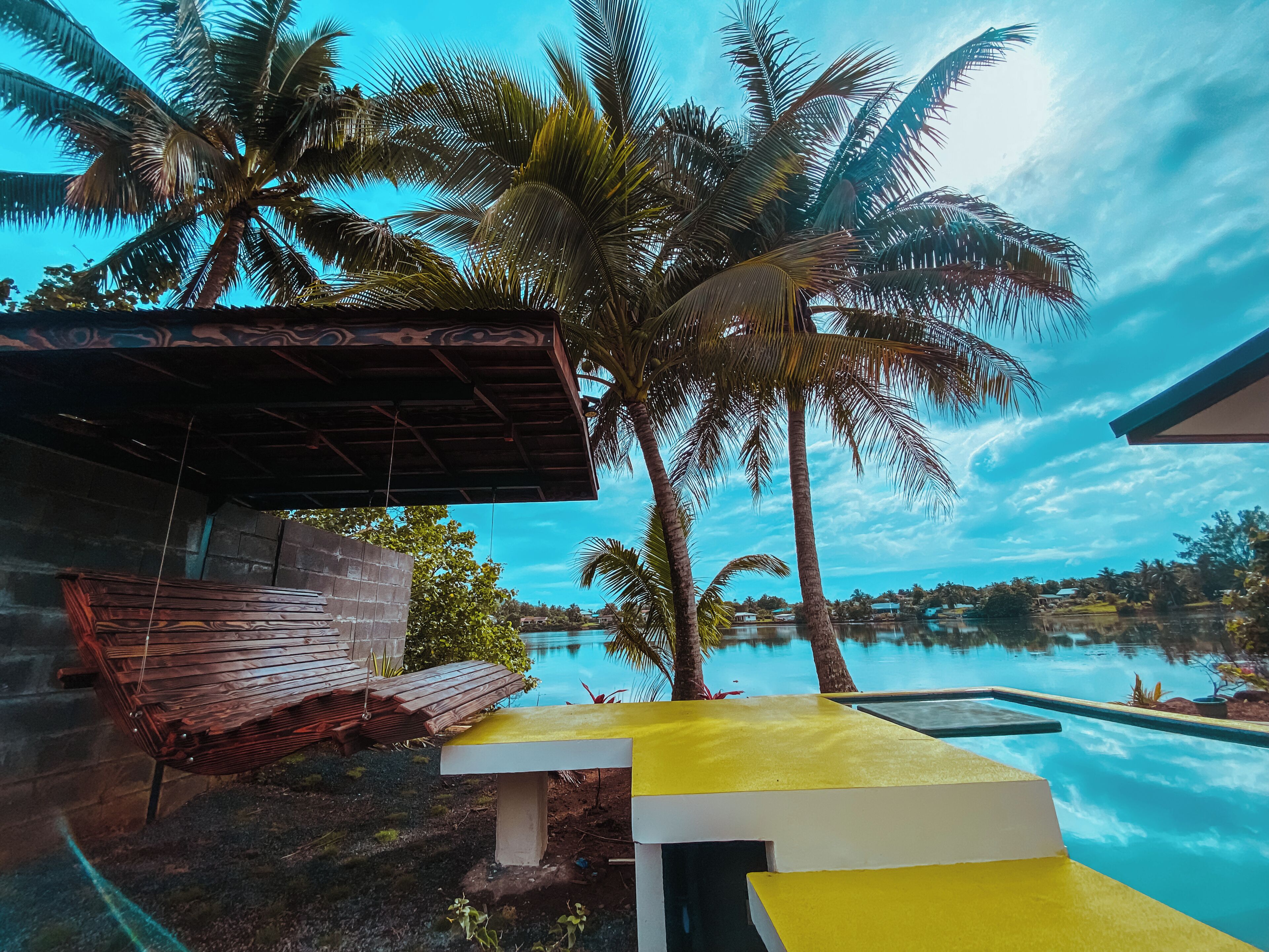 Comfort Villa, 3 Bedrooms, Private Pool, Lagoon View | 2 bedrooms, Egyptian cotton sheets, premium bedding, iron/ironing board