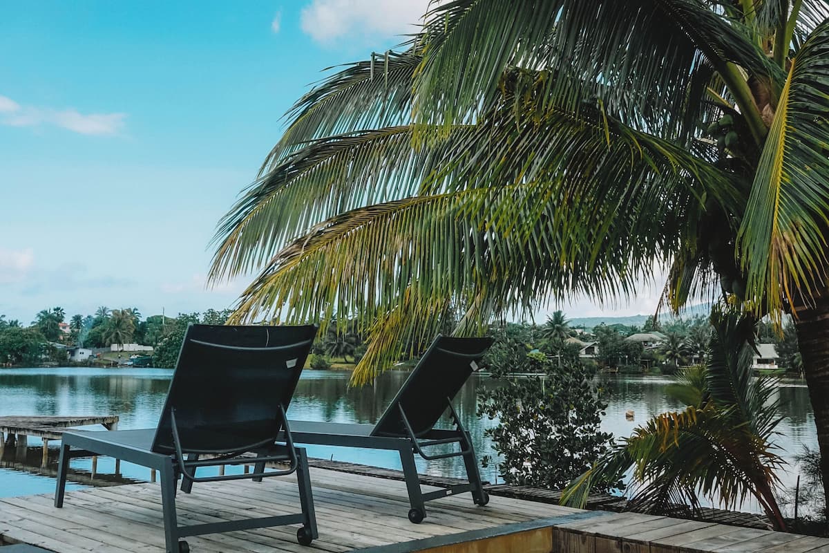 Junior Villa, 2 Bedrooms, Private Pool, Lagoon View | Terrace/patio