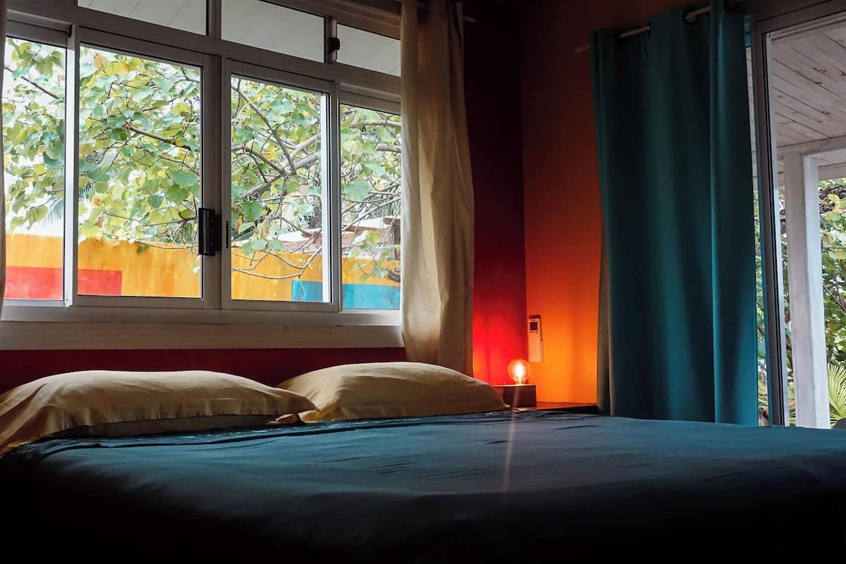 Junior Villa, 2 Bedrooms, Private Pool, Lagoon View | 2 bedrooms, Egyptian cotton sheets, premium bedding, iron/ironing board