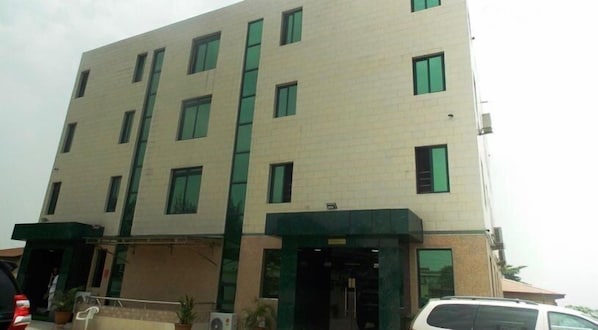 Fassade der Unterkunft