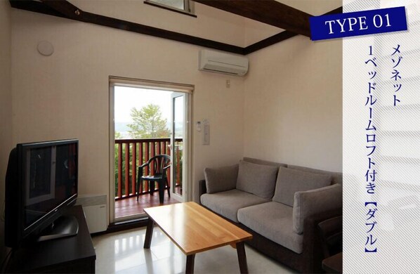 Appartement, 1 chambre (Double) | Coffres-forts dans les chambres, bureau, fer et planche à repasser