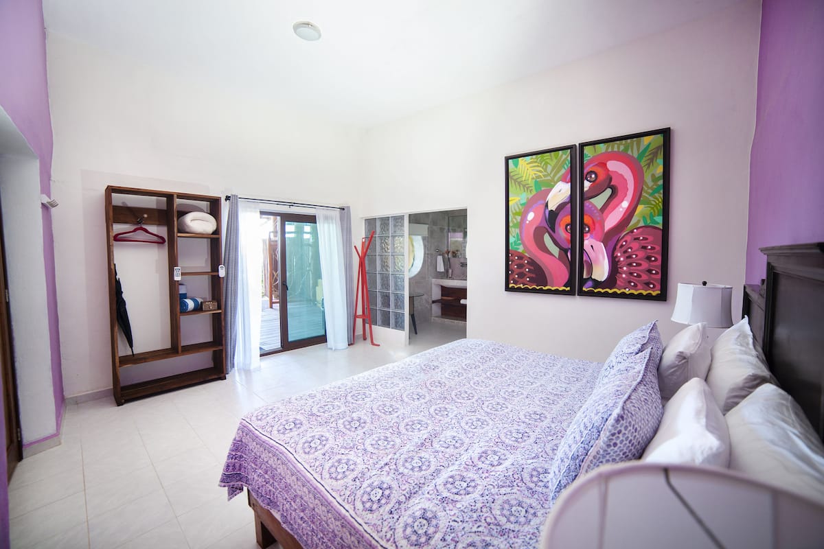 Suite, 1 King Bed, Terrace, Beachfront (Air conditioning from 9pm to 6am) | In-room safe, free WiFi, bed sheets