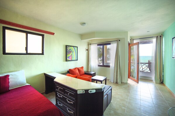 View from room - Keniza Beach Hotel (Tulum)