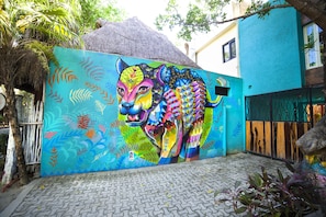 Interior entrance - Keniza Beach Hotel (Tulum)