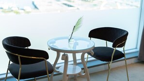 Deluxe Twin Room, 2 Twin Beds, Harbor View | Down comforters, blackout drapes, free WiFi, bed sheets - Hotel the One Yeosu (Yeosu)