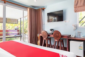 Superior tweepersoonskamer | Een bureau, geluiddichte muren, gratis wifi, beddengoed