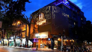 Voorkant van accommodatie