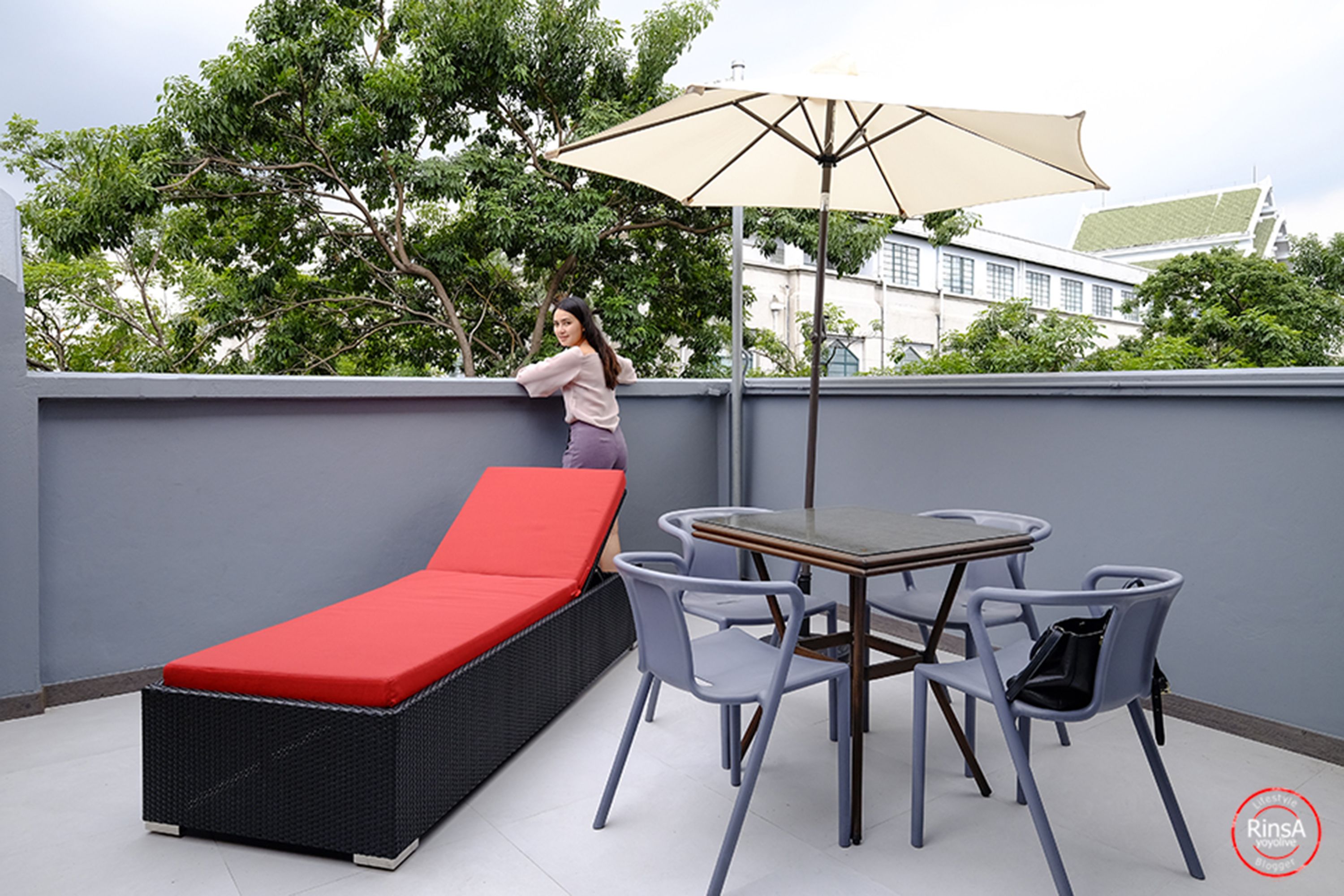 8 Beds Mixed Dormitory, Balcony | Terrace/patio