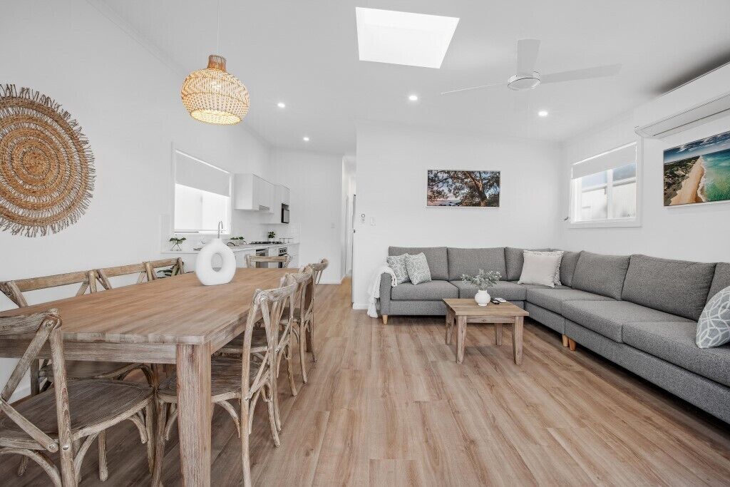 Deluxe Family Villa (3BR) | 起居区 | 平板电视