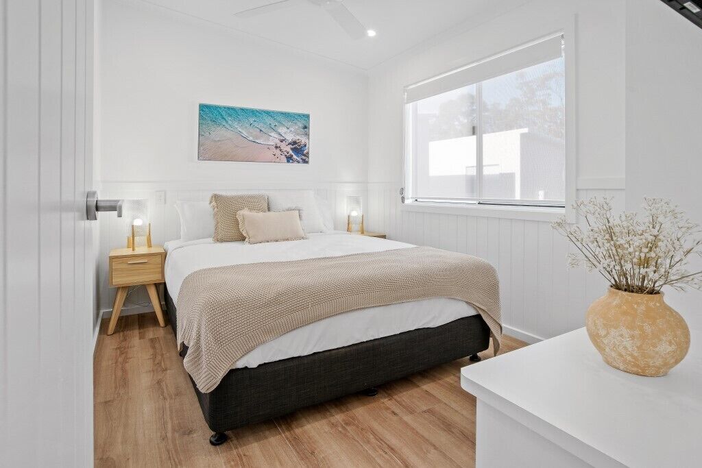 Holzhütte | 2 Schlafzimmer, individuell eingerichtet, Bügeleisen/Bügelbrett