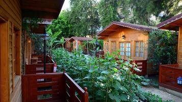 Blick von der Unterkunft