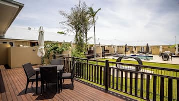 Apartment, 1 Bedroom, Garden Area (Minimum Age 18) | Terrace/patio