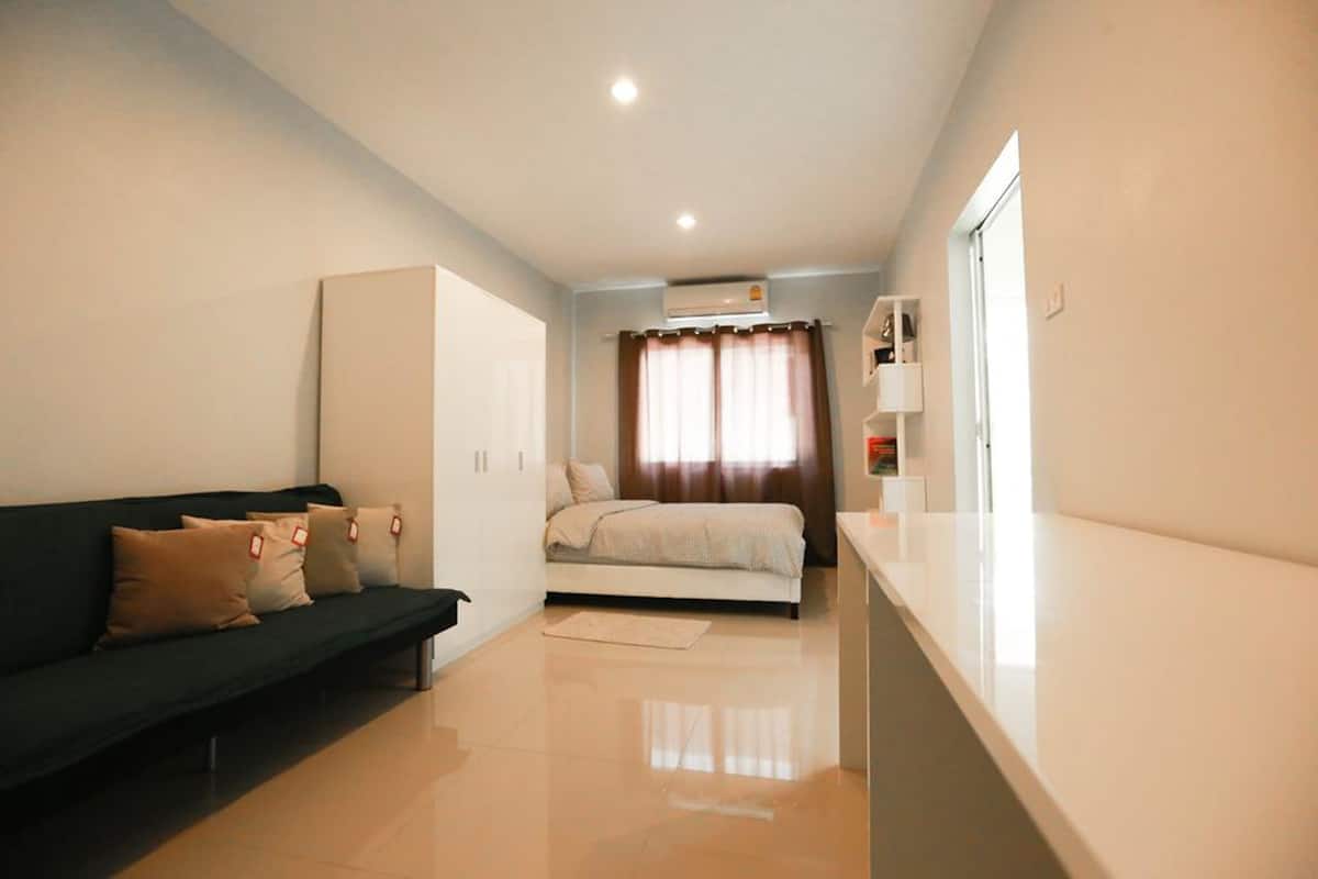 Estudio, balcón | Wifi gratis y ropa de cama