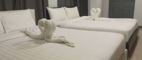 Wifi gratis y ropa de cama