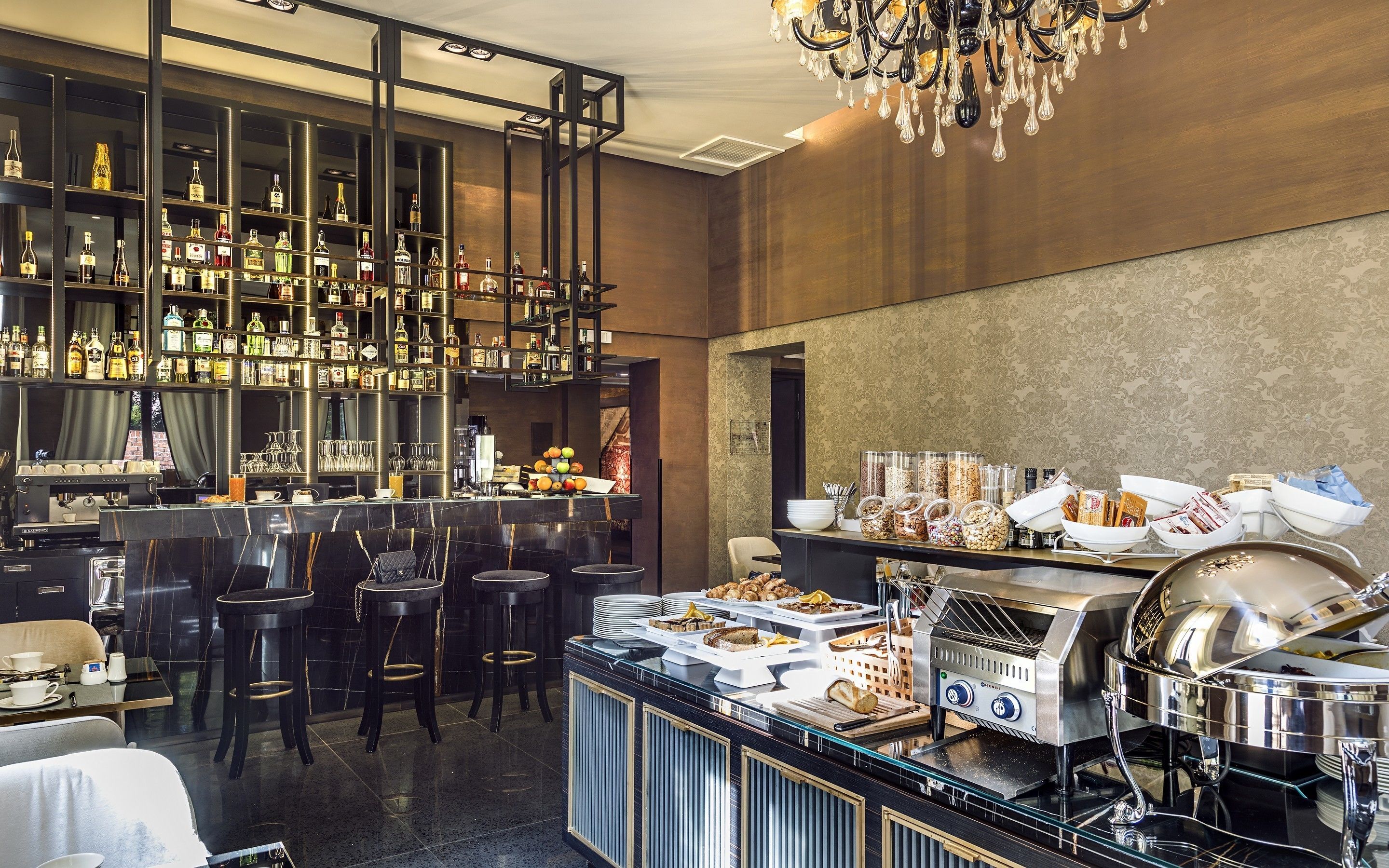 daily buffet breakfast (eur 20 per person)