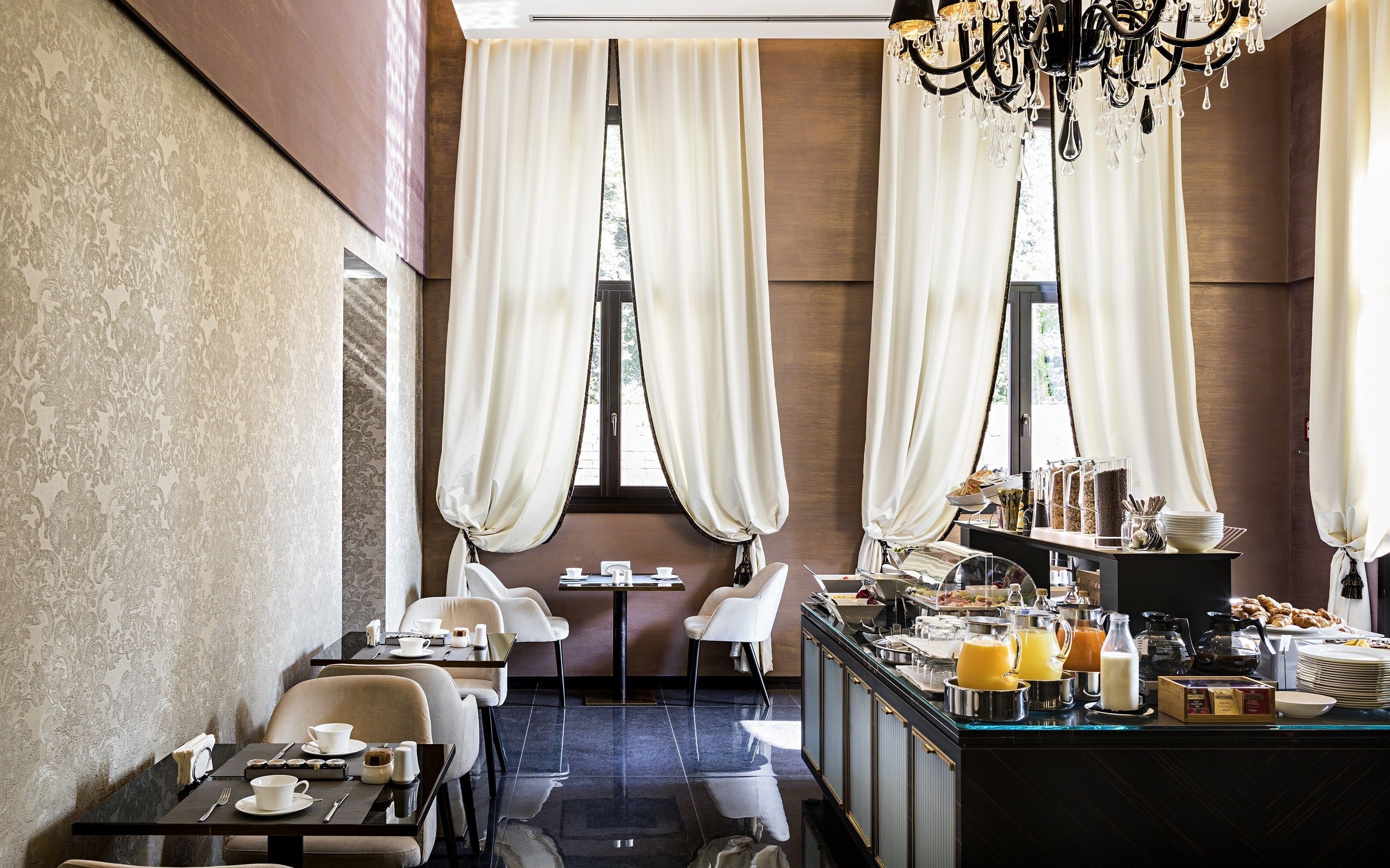 daily buffet breakfast (eur 20 per person)