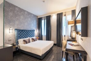 Dobbeltrom – superior | Sengetøy av topp kvalitet, dundyner, safe på rommet og blendingsgardiner