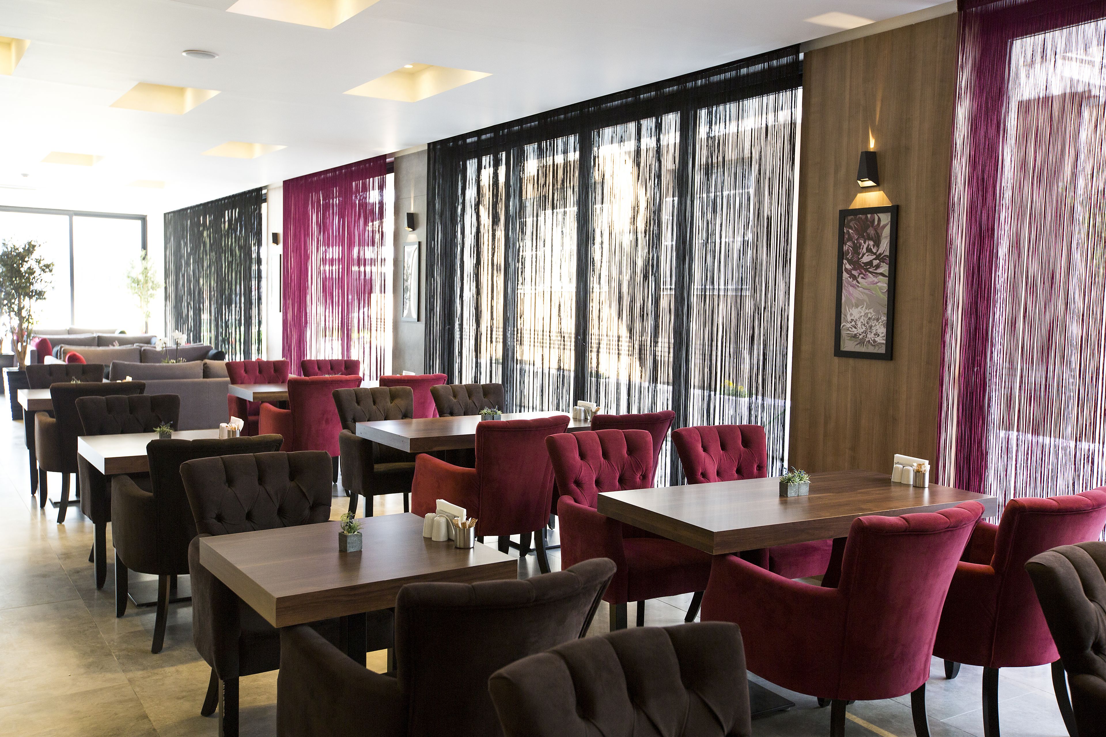 Sala de estar en el lobby