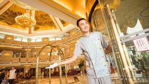 Lobby lounge - Green Lotus Hotel (Guilin)