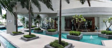 Enceinte de l’hébergement