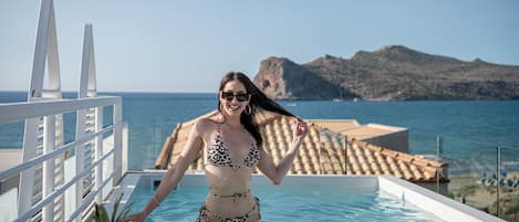 Penthouse Panoramique, piscine privée, vue mer